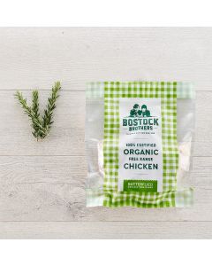 Bostock Organic Boneless Chicken Thighs (500g+) Per 1kg/Frozen