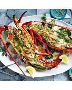 Lobster Whole Australian (Cooked) 1kg/Frozen 