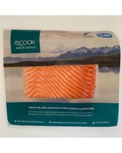 Salmon Mt Cook Skin On Portions 1kg/Frozen 