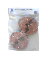 Skipjack Tuna Steaks Skin On Bone In (2-3 pces per kg) 10x1kg Retail Pack/Frozen