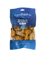 Hot Smoked Mussels Garlic 500g Pack/Fresh