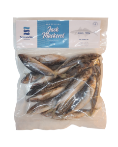 Jack Mackerel Whole (-100g) 10x1kg Retail Pack/Frozen