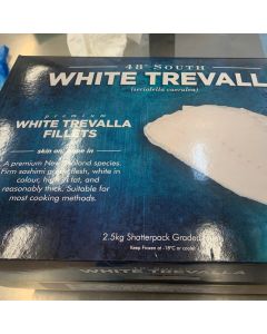 White Trevalla Fillets Skin On Bone Out 2.5kg/Frozen