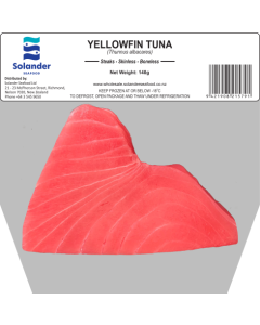 Yellowfin Tuna 140g Steaks IVP 4.2kg Carton/Frozen 