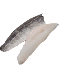 Blue Cod Fillets Skin On Bone Out 1kg/Fresh