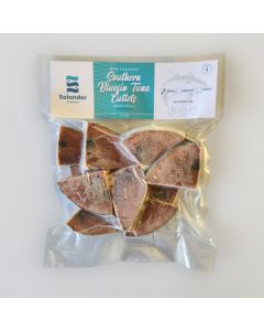 Southern Bluefin Tuna NZ (Skin On Bone In) Cutlets 10 x 1kg Retail Packs/Frozen
