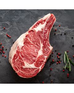 Savannah Beef Oven Ready Rib Bone In per kg/Frozen