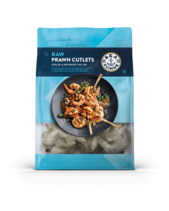 Prawn Cutlets Vannamei 21/25 Raw 1kg Pack/Frozen