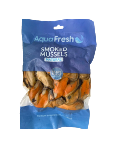 Hot Smoked Mussels Natural 500g Pack/Fresh