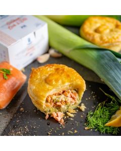 South Island Salmon Leek & Dill Carton of 20 Pies/Frozen