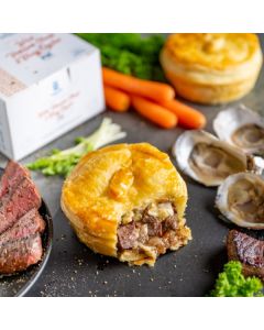 Southland Wild Venison Steak & Bluff Oyster Carton of 20 Pies/Frozen