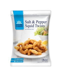 Squid Twists Salt & Pepper 1kg/Frozen