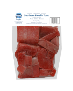 Southern Bluefin Tuna NZ Pieces 10 x 1kg Retail Packs/Frozen 