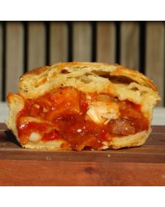  Spanish Swordfish, Calamari, Prawn & Chorizo Box of 5 Pies/Frozen
