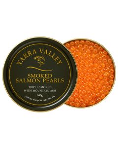 Yarra Valley Salmon Caviar Triple Smoked Pearls 100g/Frozen